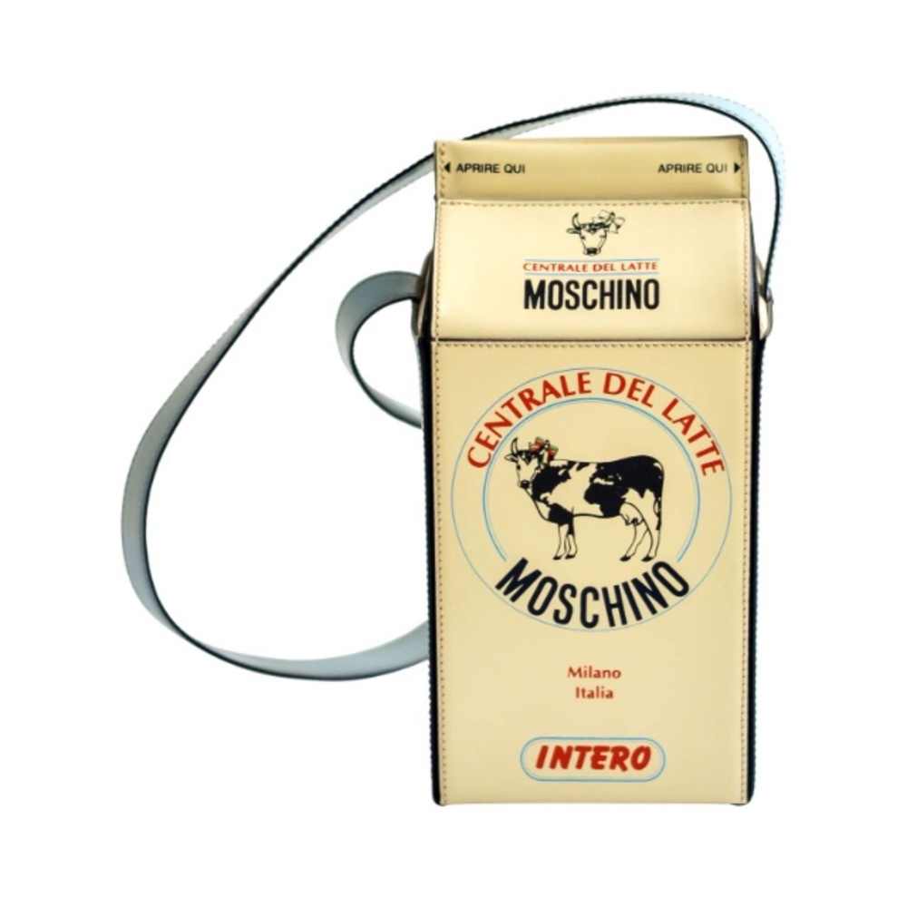 ISO MOSCHINO MILK CARTON BAG - Picture 2 of 2